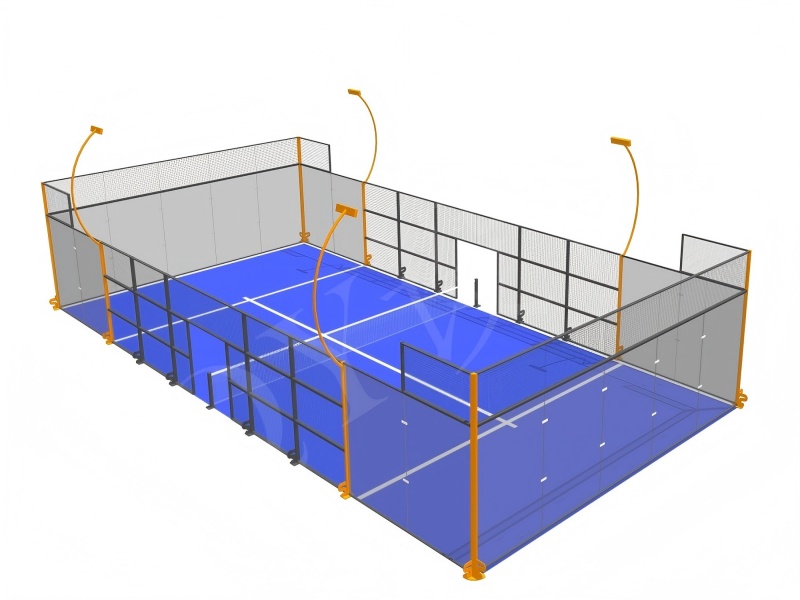 Innovative Padel Court Model Unveiled by RayjunSports®.